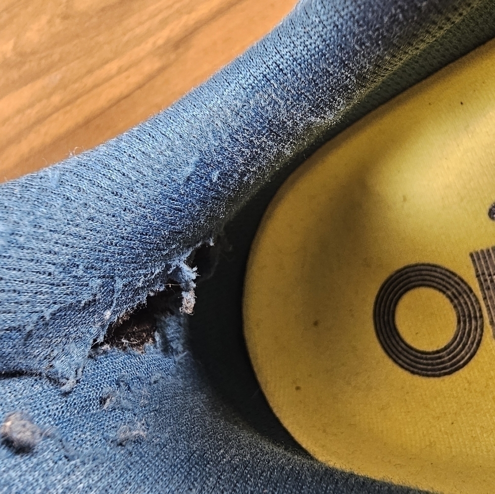 Hoka One One Mach 4 Running Shoes Men's Size 11.5 Dit have a little tear inside - Picture 6 of 9